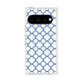 プレミアムスクエアケース with Pixelsnap［ Moroccan3 - Blue ］