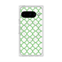 プレミアムスクエアケース with Pixelsnap［ Moroccan3 - Green ］