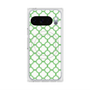 プレミアムスクエアケース with Pixelsnap［ Moroccan3 - Green ］