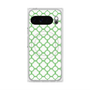 プレミアムスクエアケース with Pixelsnap［ Moroccan3 - Green ］