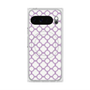 プレミアムスクエアケース with Pixelsnap［ Moroccan3 - Purple ］