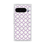 プレミアムスクエアケース with Pixelsnap［ Moroccan3 - Purple ］