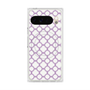 プレミアムスクエアケース with Pixelsnap［ Moroccan3 - Purple ］