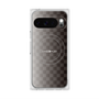 プレミアムスクエアケース with Pixelsnap［ CASEPLAY Check - Black ］