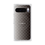 プレミアムスクエアケース with Pixelsnap［ CASEPLAY Check - Black ］