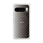 プレミアムスクエアケース with Pixelsnap［ CASEPLAY Check - Black ］