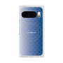 プレミアムスクエアケース with Pixelsnap［ CASEPLAY Check - Blue ］