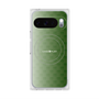 プレミアムスクエアケース with Pixelsnap［ CASEPLAY Check - Green ］