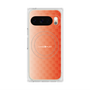 プレミアムスクエアケース with Pixelsnap［ CASEPLAY Check - Orange ］
