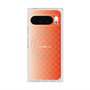 プレミアムスクエアケース with Pixelsnap［ CASEPLAY Check - Orange ］