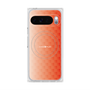 プレミアムスクエアケース with Pixelsnap［ CASEPLAY Check - Orange ］