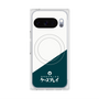 プレミアムスクエアケース with Pixelsnap［ CASEPLAY Retro - Green ］