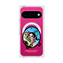 プレミアムスクエアケース with Pixelsnap［ アクビガール - オーバル ］