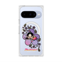 プレミアムスクエアケース with Pixelsnap［ アクビガール - フラワー ］