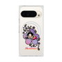 プレミアムスクエアケース with Pixelsnap［ アクビガール - フラワー ］