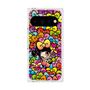 プレミアムスクエアケース with Pixelsnap［ アクビガール - リボン ］
