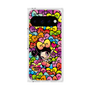 プレミアムスクエアケース with Pixelsnap［ アクビガール - リボン ］
