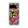 プレミアムスクエアケース with Pixelsnap［ アクビガール - フラワーリボン ］