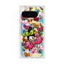 プレミアムスクエアケース with Pixelsnap［ アクビガール - フラワーリボン ］