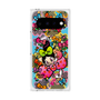 プレミアムスクエアケース with Pixelsnap［ アクビガール - フラワーリボン ］