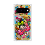 プレミアムスクエアケース with Pixelsnap［ アクビガール - フラワーリボン ］