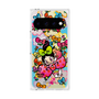 プレミアムスクエアケース with Pixelsnap［ アクビガール - フラワーリボン ］