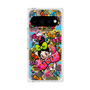 プレミアムスクエアケース with Pixelsnap［ アクビガール - フラワーリボン ］
