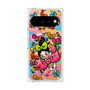 プレミアムスクエアケース with Pixelsnap［ アクビガール - フラワーリボン ］