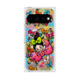 プレミアムスクエアケース with Pixelsnap［ アクビガール - フラワーリボン ］