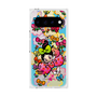プレミアムスクエアケース with Pixelsnap［ アクビガール - フラワーリボン ］