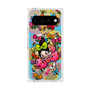 プレミアムスクエアケース with Pixelsnap［ アクビガール - フラワーリボン ］