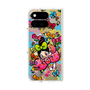 プレミアムスクエアケース with Pixelsnap［ アクビガール - フラワーリボン ］