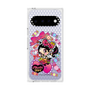 プレミアムスクエアケース with Pixelsnap［ アクビガール - キャンディーリボン ］