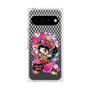 プレミアムスクエアケース with Pixelsnap［ アクビガール - キャンディーリボン ］
