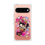 プレミアムスクエアケース with Pixelsnap［ アクビガール - キャンディーリボン ］