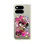 プレミアムスクエアケース with Pixelsnap［ アクビガール - キャンディーリボン ］