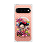プレミアムスクエアケース with Pixelsnap［ アクビガール - プレゼントリボン ］