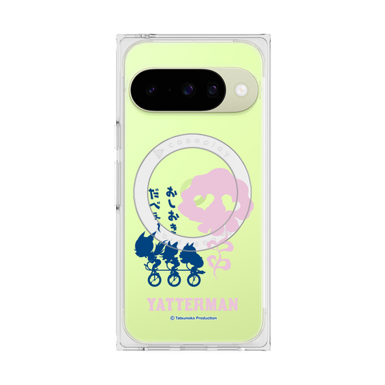 プレミアムスクエアケース with Pixelsnap［ ドロンジョ - おしおきだべぇ～ - Clear ］