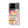 プレミアムスクエアケース with Pixelsnap［ マッハガール - コミック風 ］