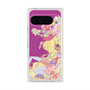 プレミアムスクエアケース with Pixelsnap［ マッハガール - 花とリップ ］