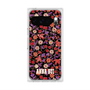 プレミアムスクエアケース with Pixelsnap［ ANNA SUI - ワイルドフラワー ］