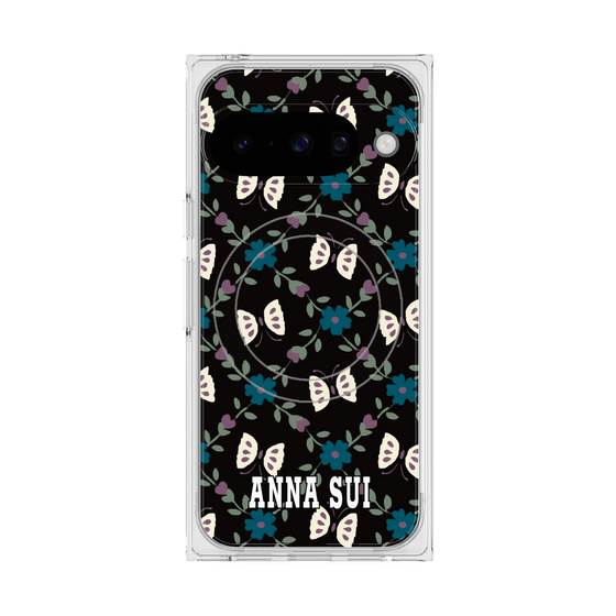 プレミアムスクエアケース with Pixelsnap［ ANNA SUI - バタフライ ］