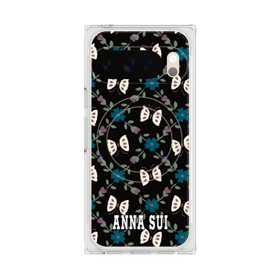 プレミアムスクエアケース with Pixelsnap［ ANNA SUI - バタフライ ］