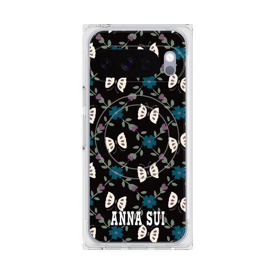 プレミアムスクエアケース with Pixelsnap［ ANNA SUI - バタフライ ］
