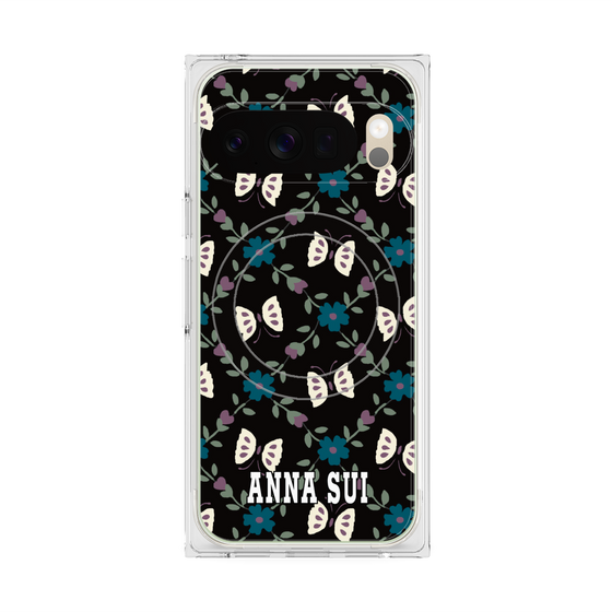 プレミアムスクエアケース with Pixelsnap［ ANNA SUI - バタフライ ］