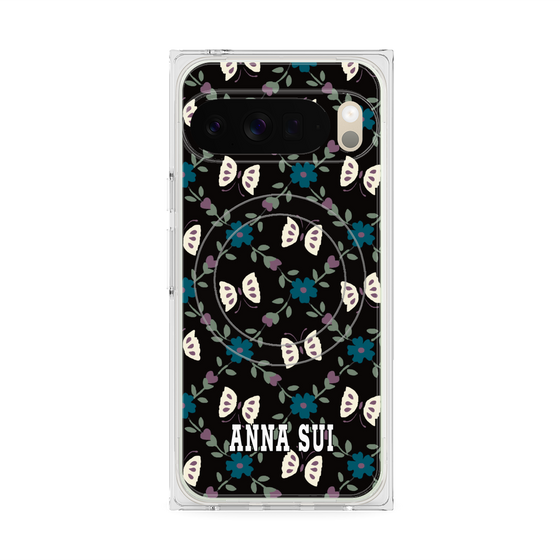 プレミアムスクエアケース with Pixelsnap［ ANNA SUI - バタフライ ］