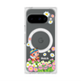 プレミアムスクエアケース with Pixelsnap［ 昆虫物語 みなしごハッチ - 花 ］