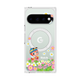プレミアムスクエアケース with Pixelsnap［ 昆虫物語 みなしごハッチ - 花 ］