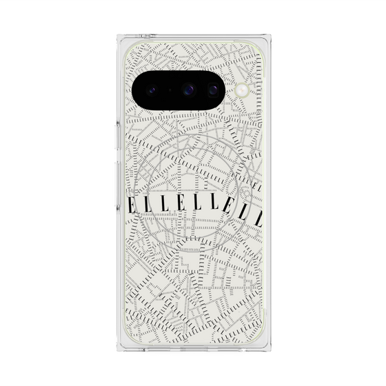 プレミアムスクエアケース with Pixelsnap［ ELLE - マップ ］