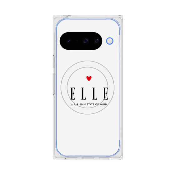 プレミアムスクエアケース with Pixelsnap［ ELLE - アイコン ］